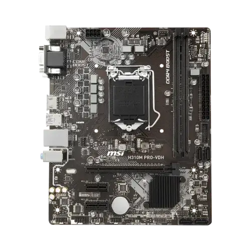 MSI H310M PRO-VDH Intel 9th Gen Motherboard
