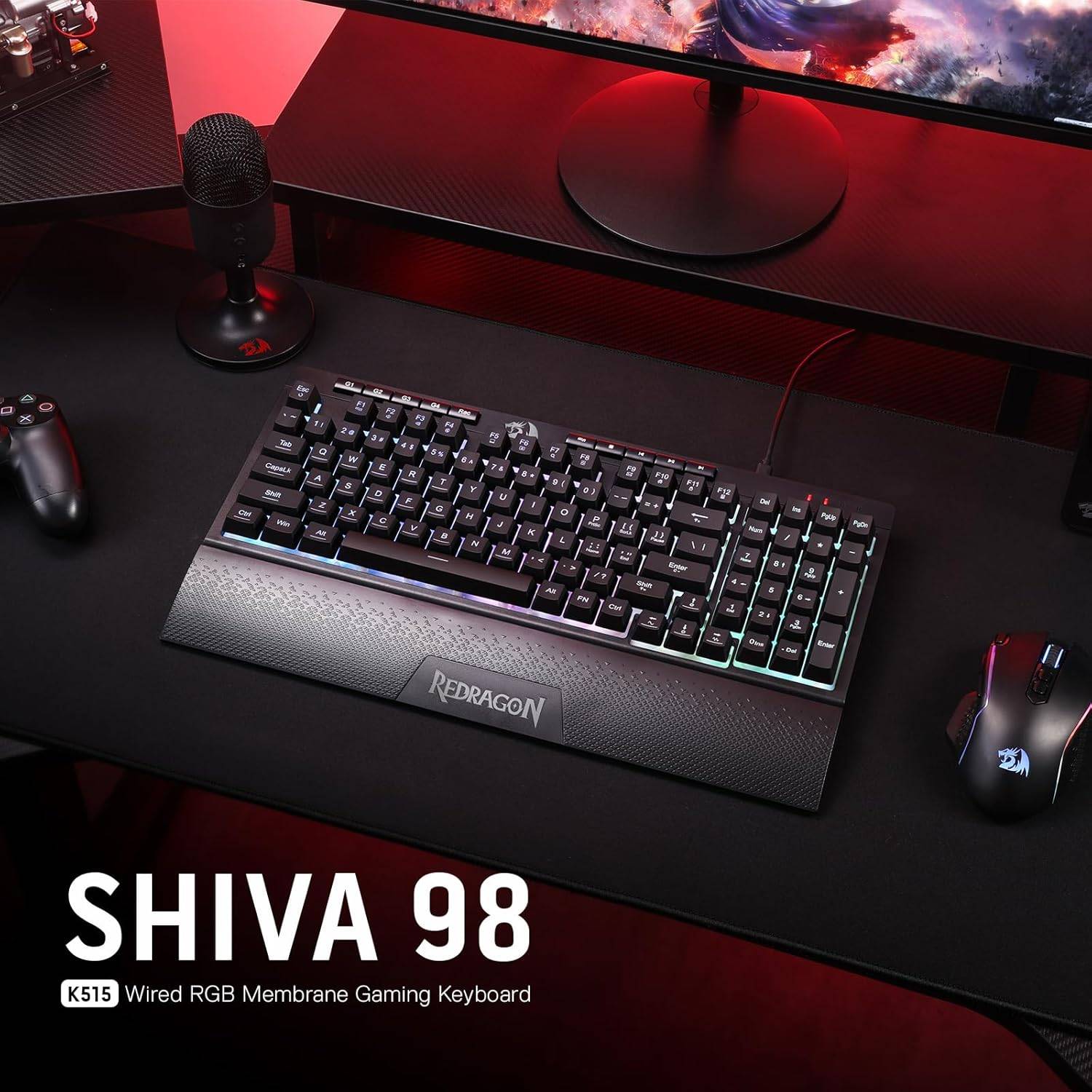 Redragon SHIVA K515 RGB Gaming keyboard