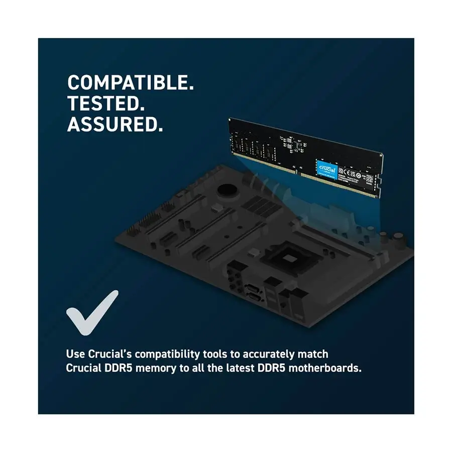 Crucial 16GB DDR5 5600MHz Desktop RAM