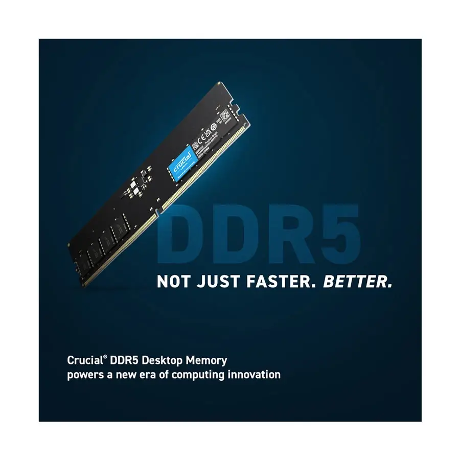 Crucial 16GB DDR5 5600MHz Desktop RAM