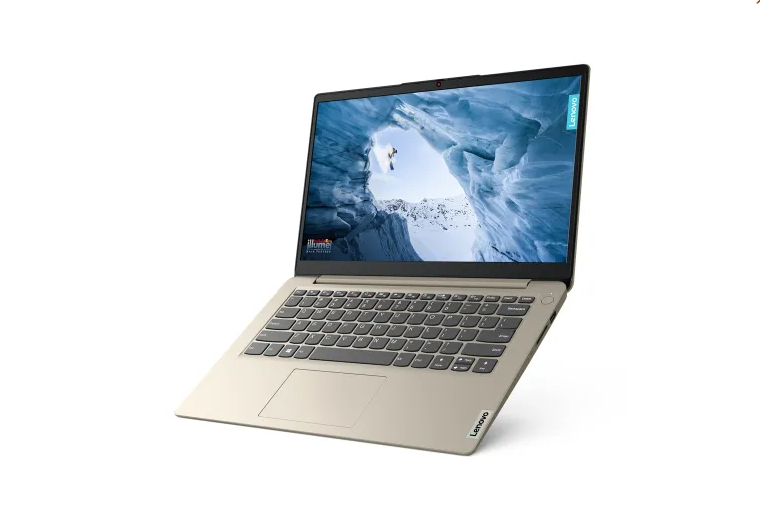 Lenovo IdeaPad 1 AMD Ryzen 5 7520U 15.6" FHD Laptop 8GB DDR5 RAM 256GB SSD Sand Color with 2 Years Warranty