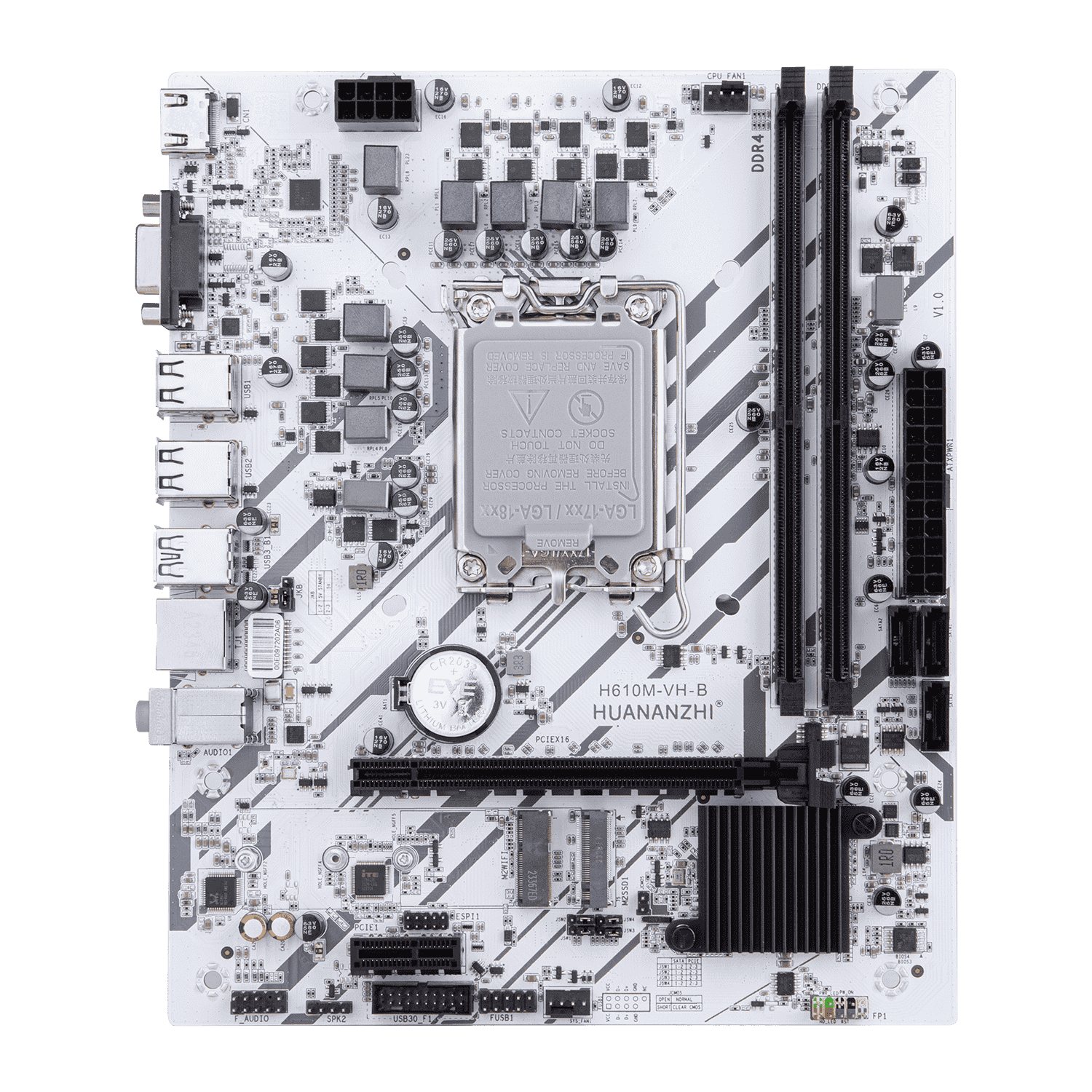 HUANANZHI H610M-VH White Motherboard
