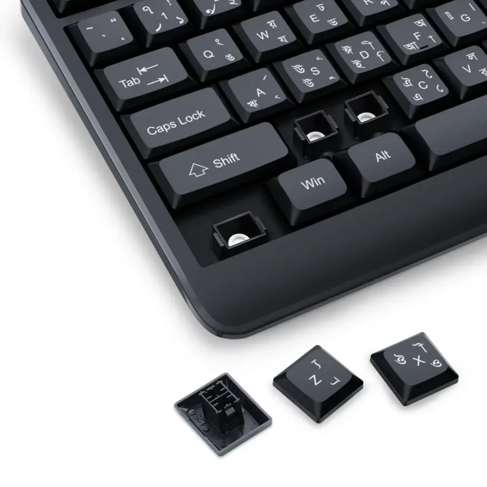 Redragon BS-7092 Wired Keyboard & Mouse Combo with bangla