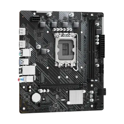 ASROCK H610M-H2 M.2 14th, 13th and 12th Gen mATX DDR4 Motherboard