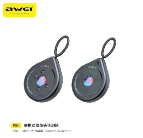 Awei P80  Camera Detector Mini Portable Cam Detector Lens Detector Anti-Peeping Travel Hotel