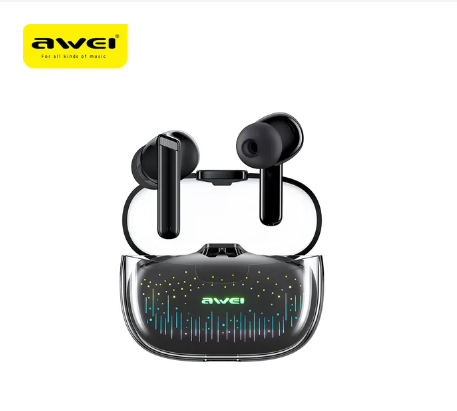 Awei T52 Pro True Wireless Gaming Earbuds Black